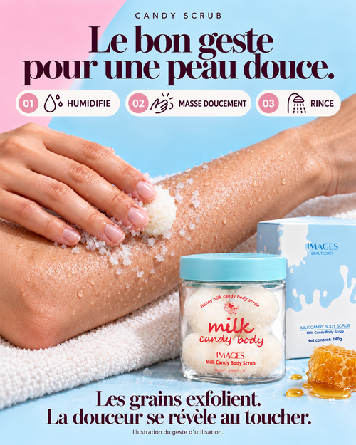 Milk Candy Body Scrub Cream